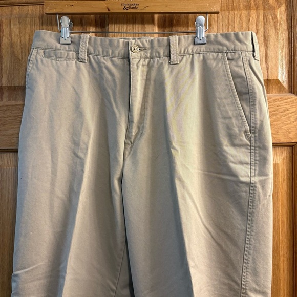 Arizona Casual Khaki Pants Men’s 34X29 Pleated Chino - Flat Front - Five Pocket - Picture 2 of 5